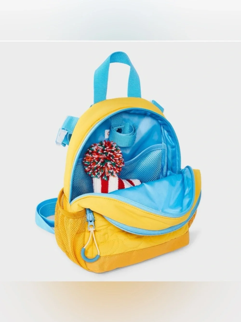 Kids' Mini Adaptive Smiley Quilted Backpack - Cat & Jack™: Softside.